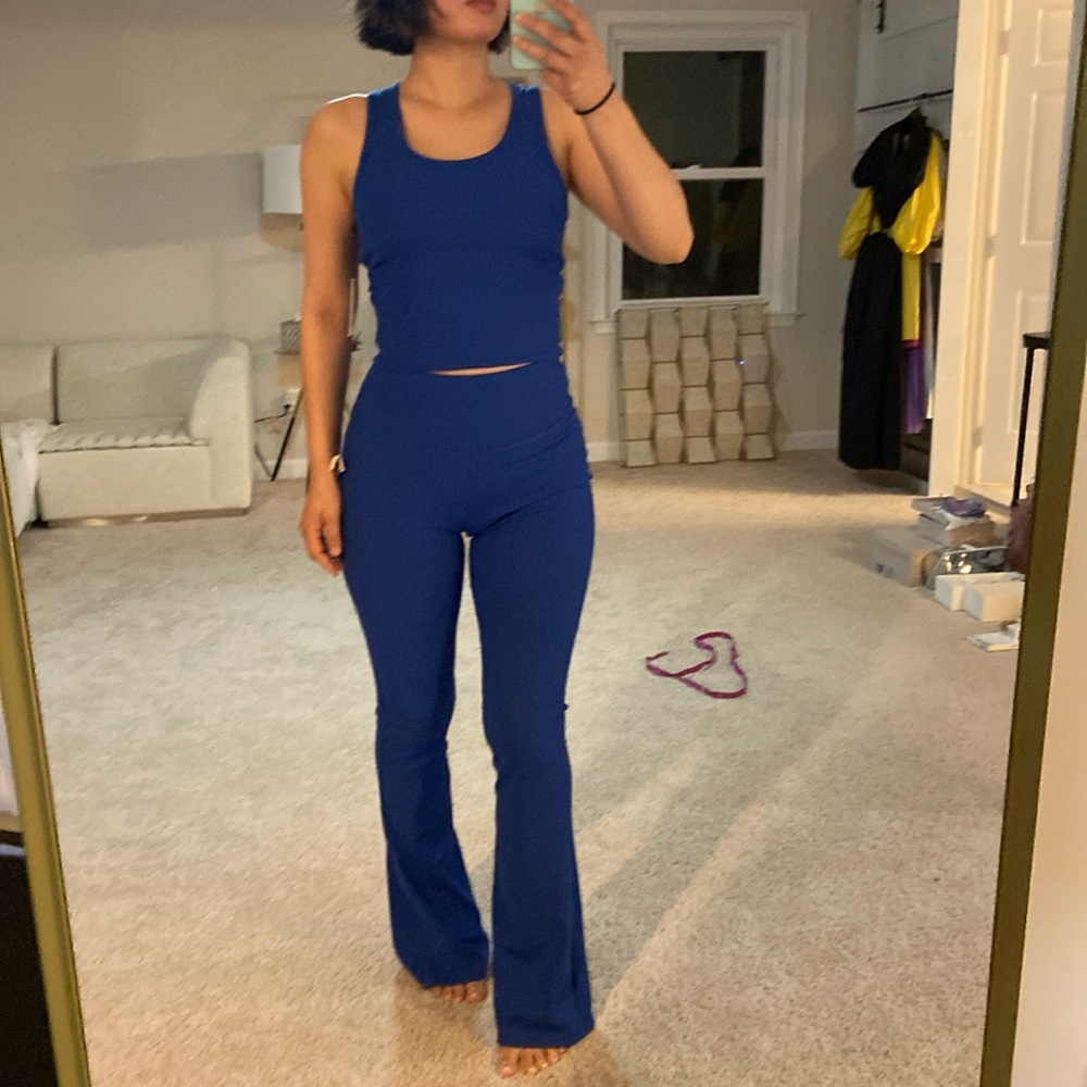 Cycle house tank & leggings 2pc set. Xs